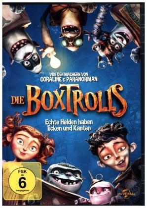 Die Boxtrolls, 1 DVD