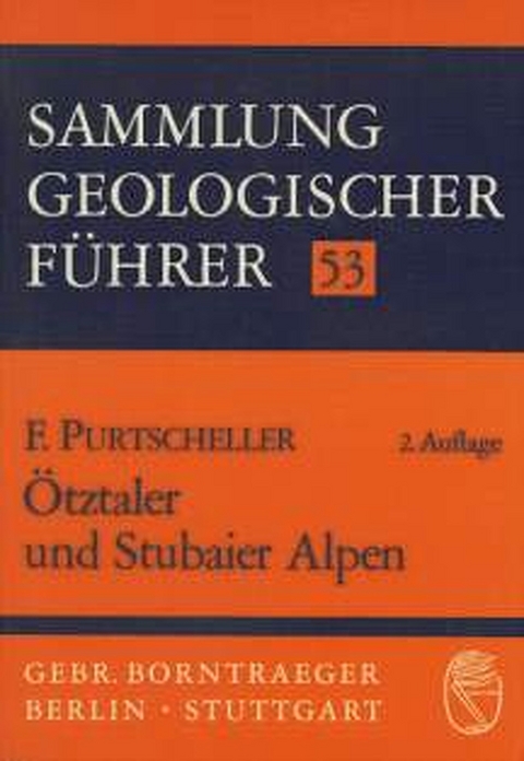 &Ouml;tztaler und Stubaier Alpen - F. Purtscheller