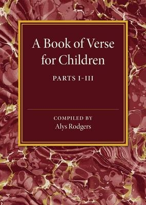 A Book of Verse for Children