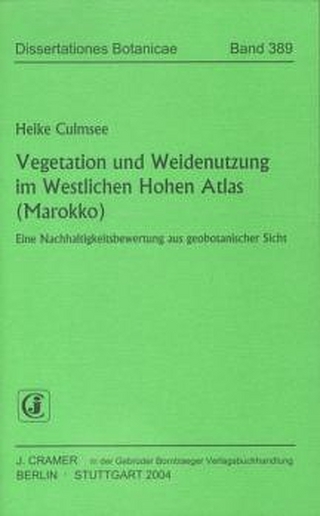 Vegetation und Weidenutzung im Westlichen Hohen Atlas (Marokko)