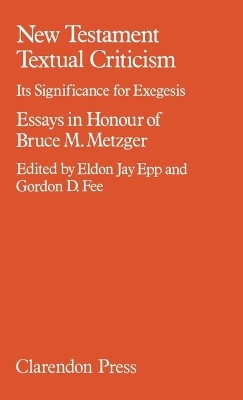 New Testament Textual Criticism - 