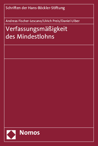 Verfassungsmäßigkeit des Mindestlohns