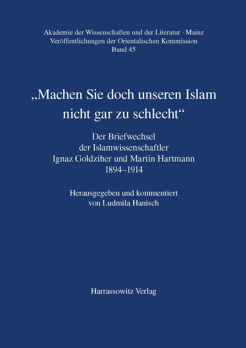 "Machen Sie doch unseren Islam nicht gar zu schlecht" - 