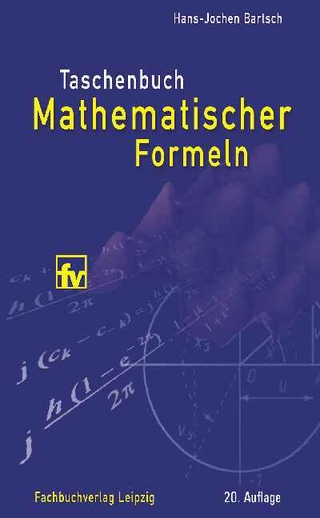 Taschenbuch Mathematischer Formeln
