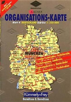 B & B ORGA-Karte Deutschland