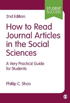 How to Read Journal Articles in the Social Sciences - Phillip C. Shon