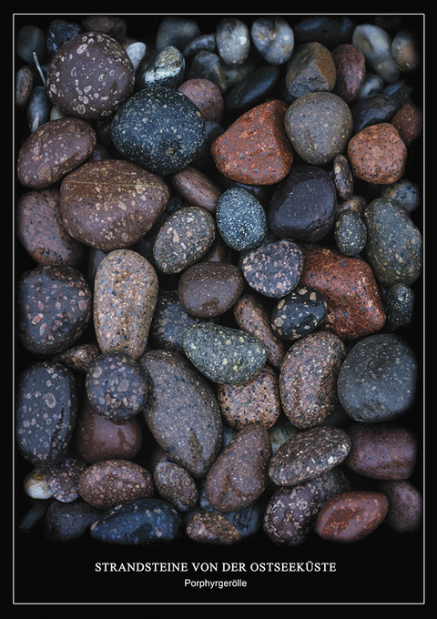 Strandsteine von der Ostseek&uuml;ste - Poster - 