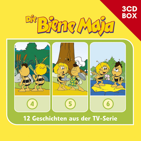 Die Biene Maja - 3-CD H&ouml;rspielbox. Vol.2, 3 Audio-CDs
