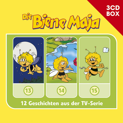 Die Biene Maja - 3-CD H&ouml;rspielbox. Vol.5, 3 Audio-CDs