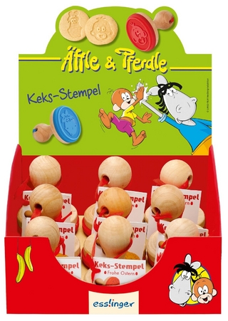 Display Äffle & Pferdle - Keksstempel