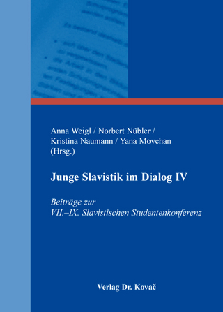 Junge Slavistik im Dialog IV