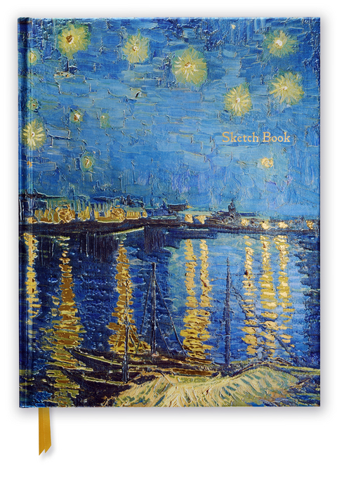 Vincent van Gogh: Starry Night over the Rh&ocirc;ne (Blank Sketch Book) - 