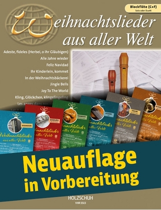 Weihnachtslieder aus aller Welt - Blockflöte (C+F)