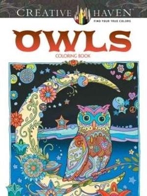 Creative Haven Owls Coloring Book - Marjorie Sarnat