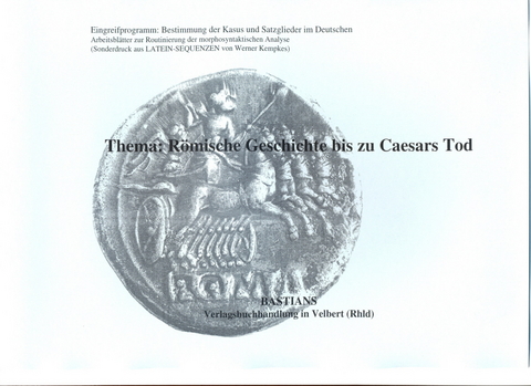 R&ouml;mische Geschichte bis zu Caesars Tod - Werner Kempkes