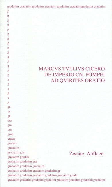 De imperio Cn. Pompei -  Cicero