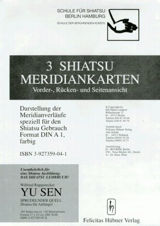 3 Shiatsu Meridiankarten