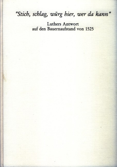 Stich! Schlag! W&uuml;rg! - 