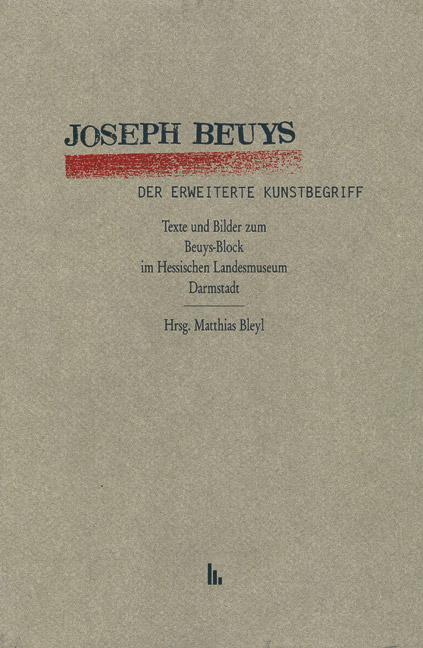 Der erweiterte Kunstbegriff - Joseph Beuys