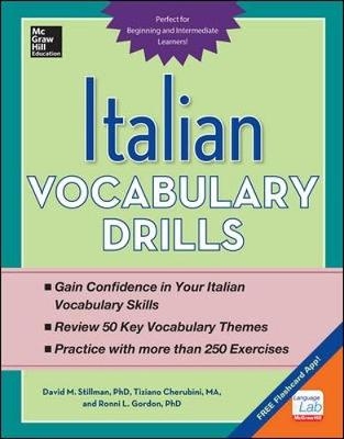 Italian Vocabulary Drills -  Tiziano Cherubini,  Ronni L. Gordon,  David M. Stillman