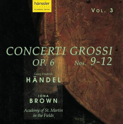 Concerti Grossi op. 6 Nos. 9-12, 1 Audio-CD - Georg Friedrich H&auml;ndel