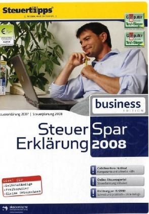Steuer-Spar-Erklärung 2008, Business Edition, CD-ROM