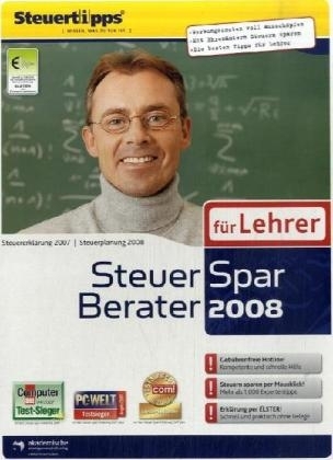 Steuer-Spar-Berater 2008 für Lehrer, CD-ROM