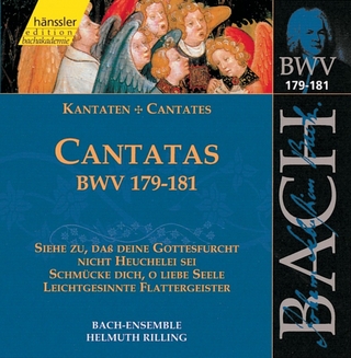Cantatas Vol.54 (BWV 179/180/181). Vol.54, 1 Audio-CD