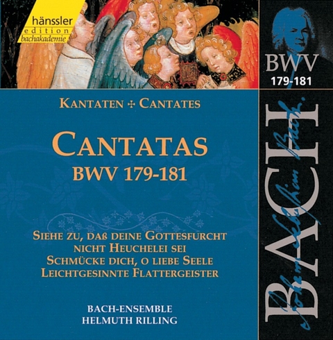Cantatas Vol.54 (BWV 179/180/181). Vol.54, 1 Audio-CD - Johann Sebastian Bach