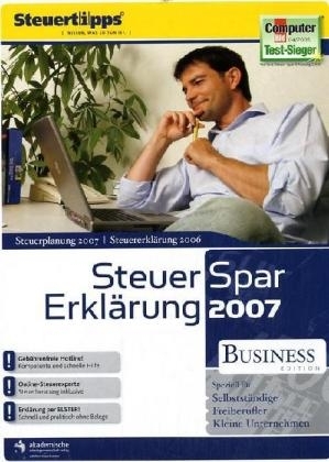 SteuerSparerklärung 2007 Business-Edition