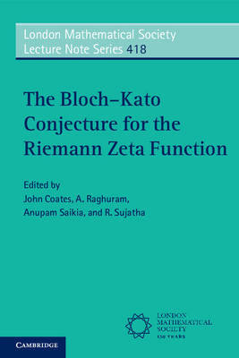 The Bloch–Kato Conjecture for the Riemann Zeta Function - 