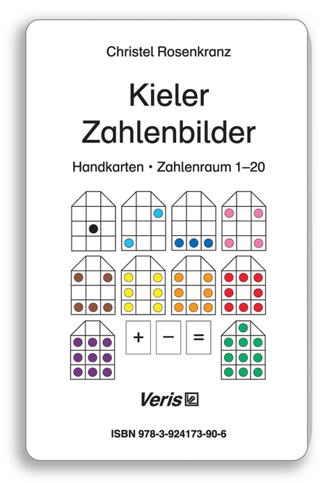 Kieler Zahlenbilder. Zahlenraum 1-20. Handkarten - Christel Rosenkranz