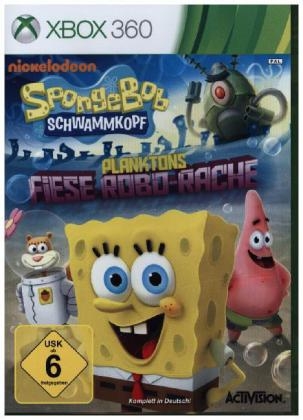 Spongebob Schwammkopf, Planktons fiese Robo-Rache, 1 Xbox360-DVD