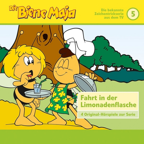Die Biene Maja - Die Fahrt in der Limonadenflasche u.a., 1 Audio-CD