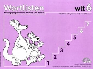 Wortlisten-Trainingsprogramm 1-6. Trainingsprogramm mit Wörtern und Texten / Wortlisten