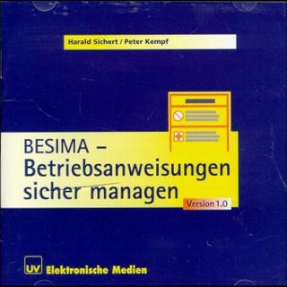 BESIMA, Betriebsanweisungen sicher managen, 1 CD-ROM