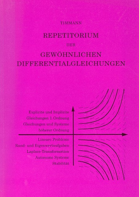 Repetitorium der gew&ouml;hnlichen Differentialgleichungen - Steffen Timmann
