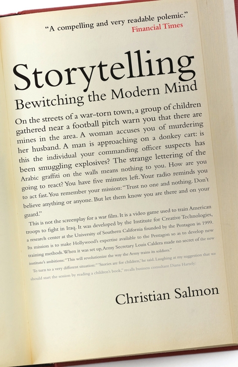 Storytelling - Christian Salmon