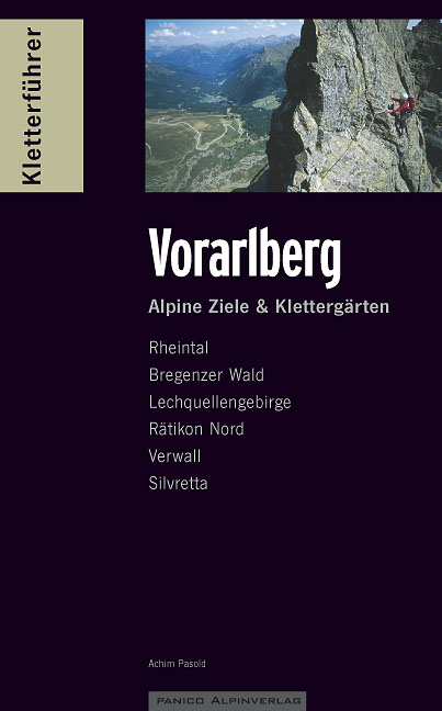 Kletterf&uuml;hrer Vorarlberg - Achim Pasold