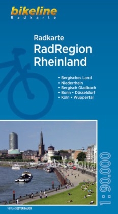 Bikeline Radkarte Rheinland, Radregion