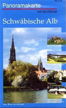 Panoramakarte Schwäbische Alb