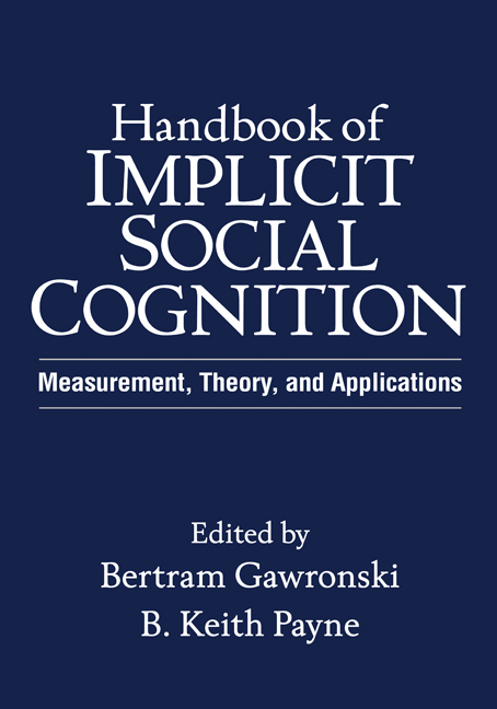 Handbook of Implicit Social Cognition - 