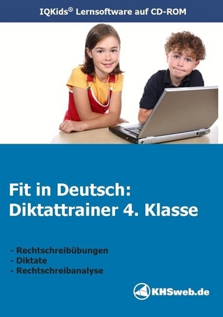 Fit in Deutsch: Diktattrainer 4. Klasse (Windows 10 / 8 / 7 / Vista / XP)