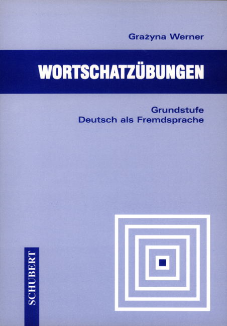 Wortschatz&uuml;bungen - Grazyna Werner