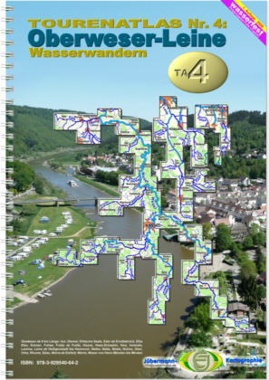 TourenAtlas Wasserwandern / TA4 Oberweser - Leine