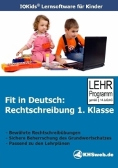 Fit in Deutsch: Rechtschreibung 1. Klasse