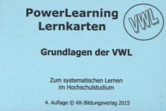 Grundlagen der VWL, Lernkarten - Karin Kronawitter