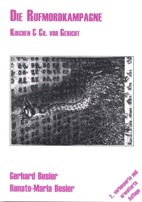 Die Rufmordkampagne - Gerhard Besier, Renate M Besier