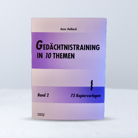 Ged&auml;chtnistraining in 10 Themen / , Band 2 / Ged&auml;chtnistraining in 10 Themen, Kopiervorlagen zu Band 2 - Anne Halbach