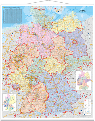 Deutschland Organisationskarte